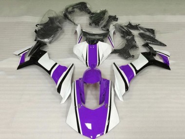Buy 2015-2019 Yamaha YZF 1000 R1 Motorcycle Fairings - White Purple Black UK