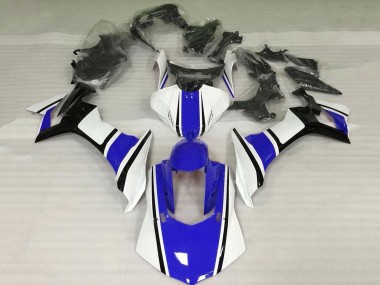 Buy 2015-2019 Yamaha YZF 1000 R1 Motorcycle Fairing - White Blue Black UK