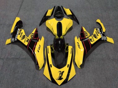 Buy 2015-2019 Yamaha YZF 1000 R1 Motorcycle Fairings - Yellow Red Black UK