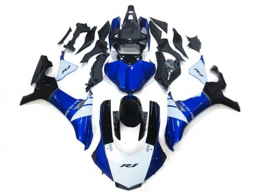 Buy 2015-2019 Yamaha YZF 1000 R1 Motorcycle Fairings - White Blue Black UK