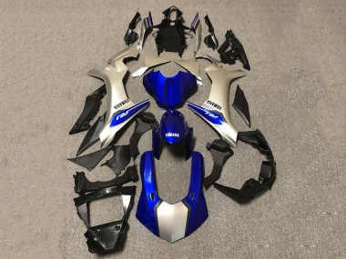 Buy 2020-2025 Yamaha YZF 1000 R1 Motorcycle Fairings - Silver Blue Glossy Black UK
