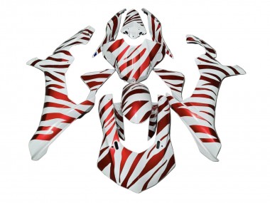 Buy 2020-2025 Yamaha YZF 1000 R1 Motorcycle Fairings - White Red Zebra UK
