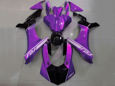 Buy 2020-2025 Yamaha YZF 1000 R1 Motorcycle Fairings - Purple Silver Glossy Black UK