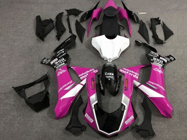 Buy 2020-2025 Yamaha YZF 1000 R1 Motorcycle Fairings - Pink White Glossy Black Sam UK