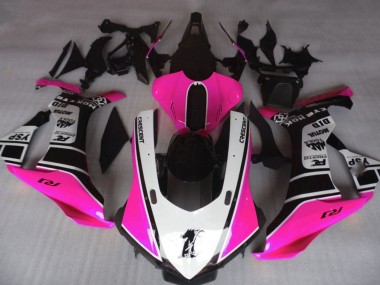 Buy 2020-2025 Yamaha YZF 1000 R1 Motorcycle Fairings - Pink White Glossy Black UK