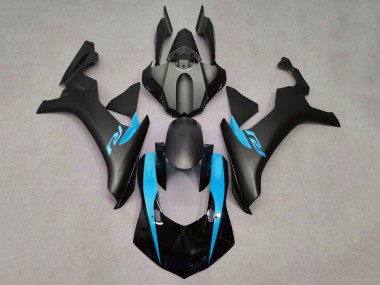 Buy 2020-2025 Yamaha YZF 1000 R1 Motorcycle Fairings - Glossy Black Matte Black Light Blue UK
