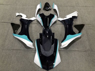 Buy 2020-2025 Yamaha YZF 1000 R1 Motorcycle Fairings - White Teal Blue Glossy Black UK