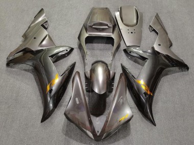 Buy 2002-2003 Yamaha YZF 1000 R1 Motorcycle Fairings - Grey with Gold Decals UK
