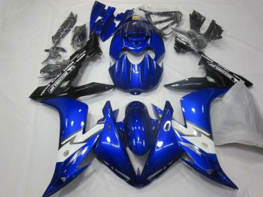 Buy 2004-2006 Yamaha YZF 1000 R1 Motorcycle Fairings - Blue White Glossy Black UK