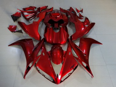 Buy 2004-2006 Yamaha YZF 1000 R1 Motorcycle Fairings - Candy Red UK