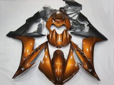 Buy 2004-2006 Yamaha YZF 1000 R1 Motorcycle Fairings - Orange Matte Black UK