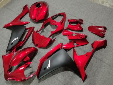 Buy 2004-2006 Yamaha YZF 1000 R1 Motorcycle Fairings - Red Matte Black UK