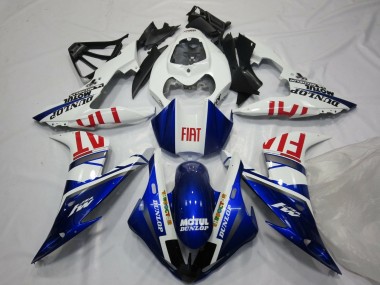Buy 2004-2006 Yamaha YZF 1000 R1 Motorcycle Fairings - White Blue Red Fiat UK