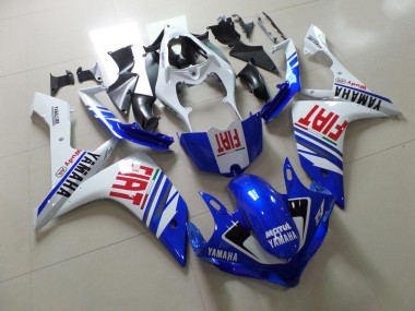 Buy 2007-2008 Yamaha YZF 1000 R1 Motorcycle Fairing - White Blue Red Fiat UK