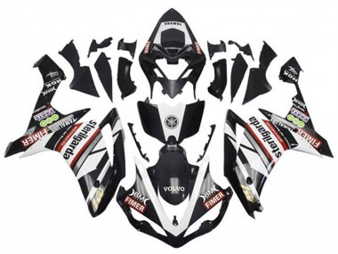 Buy 2007-2008 Yamaha YZF 1000 R1 Motorcycle Fairings - White Red Black Volvo Fimer Yamalube Sterilgarda UK