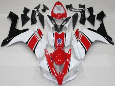 Buy 2007-2008 Yamaha YZF 1000 R1 Motorcycle Fairings - White Red Black UK