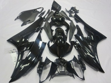 Buy 2006-2007 Yamaha YZF R6 Motorcycle Fairings - Glossy Black Matte Black UK