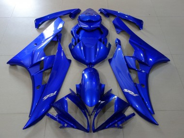 Buy 2006-2007 Yamaha YZF R6 Motorcycle Fairings - Blue UK