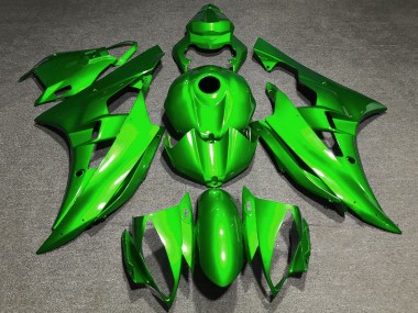 Buy 2006-2007 Yamaha YZF R6 Motorcycle Fairings - Green UK