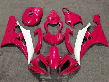 Buy 2006-2007 Yamaha YZF R6 Motorcycle Fairings - Red White UK