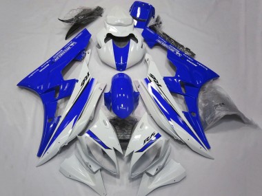 Buy 2006-2007 Yamaha YZF R6 Motorcycle Fairings - White Blue Motul Michelin UK