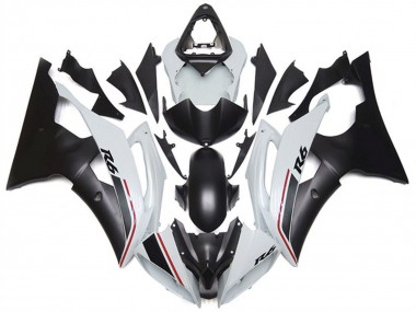 Buy 2008-2016 Yamaha YZF R6 Motorcycle Fairing - White Matte Black Red UK