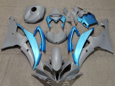 Buy 2008-2016 Yamaha YZF R6 Motorcycle Fairings - Grey Light Blue UK