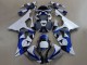 2008-2016 Yamaha YZF R6 Motorcycle Fairings - White Blue Grey Camouflage UK
