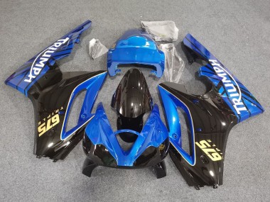 Buy 2006-2008 Triumph Daytona 675 Triple Motorcycle Fairings - Blue Glossy Black Racing UK