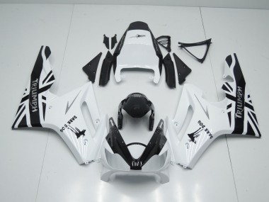 Buy 2006-2008 Triumph Daytona 675 Triple Motorcycle Fairings - White Glossy Black Dark Dog UK