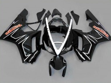 Buy 2006-2008 Triumph Daytona 675 Triple Motorcycle Fairings - Glossy Black White Stripe UK