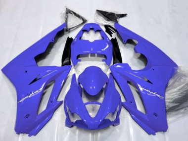 Buy 2006-2008 Triumph Daytona 675 Triple Motorcycle Fairings - Blue Glossy Black UK