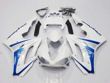 Buy 2006-2008 Triumph Daytona 675 Triple Motorcycle Fairing - White Blue UK