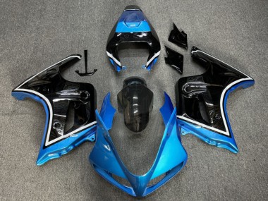 Buy 2003-2013 Suzuki SV650 Motorcycle Fairings - Glossy Blue Black UK