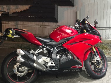 Buy 2017-2022 Honda CBR250RR Motorcycle Fairing - Red Matte Black UK