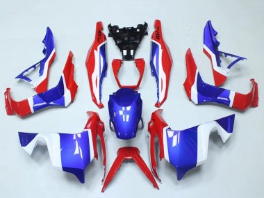 Buy 2018-2021 Honda ADV150 Motorcycle Fairings - White Red Blue UK