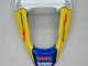 2005-2006 Honda CBR600RR Motorcycle Fairings - Blue White Yellow Rothmans UK