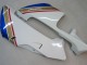 2005-2006 Honda CBR600RR Motorcycle Fairings - Blue White Yellow Rothmans UK