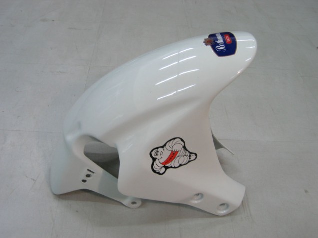 2005-2006 Honda CBR600RR Motorcycle Fairings - Blue White Yellow Rothmans UK
