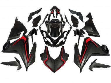 Buy 2022-2023 Honda CBR500R Motorcycle Fairing - Matte Black Red UK