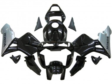 Buy 2003-2004 Honda CBR600RR Motorcycle Fairing - Silver Glossy Black UK