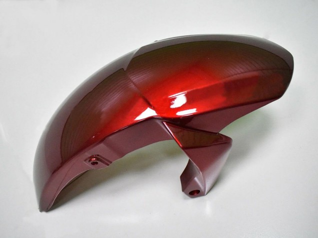 2012-2016 Kawasaki EX650 Motorcycle Fairings - Red Glossy Black UK