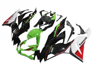 Buy 2019-2022 Kawasaki ZX6R Motorcycle Fairings - Green Glossy Black White Red UK