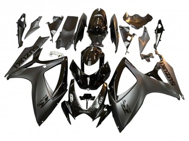 Buy 2006-2007 Suzuki GSXR 600/750 Motorcycle Fairings - Glossy Black Matte Black UK