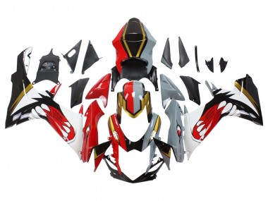 Buy 2011-2024 Suzuki GSXR 600/750 Motorcycle Fairings - Red Gold Grey Black White Shark UK