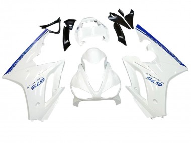Buy 2006-2008 Triumph Daytona 675 Motorcycle Fairings - White Blue UK