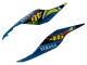 2015-2019 Yamaha YZF R1 Motorcycle Fairings - Blue Green Black Shark UK