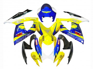 Buy 2006-2007 Suzuki GSXR 600/750 Motorcycle Fairings - White Blue Yellow Corona Alstare UK