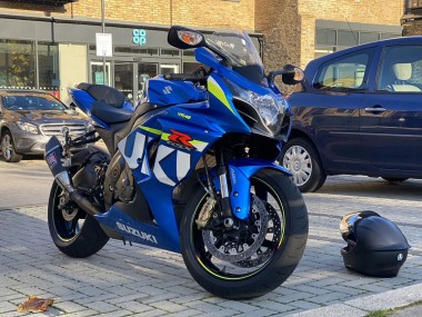 Buy 2009-2016 Suzuki GSXR 1000 Motorcycle Fairings - Blue Green White UK