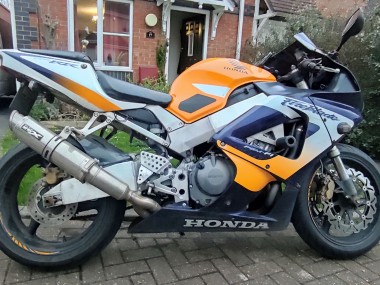 Buy 2000-2001 Honda CBR900RR 929RR Motorcycle Fairings - Silver Orange Blue UK